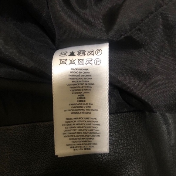 Michael Kors Faux Leather Dress - Picture 7 of 8